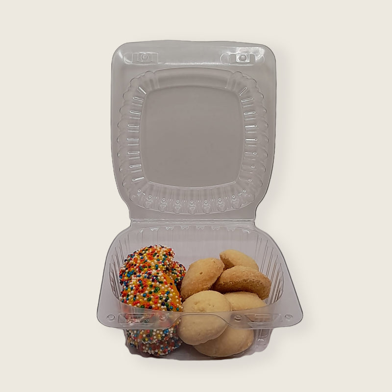 All Value - Bandejas Multiusos 20pcs / 4.3''x 4.3''x 2.56''  *NO INCLUYE COMIDA*
