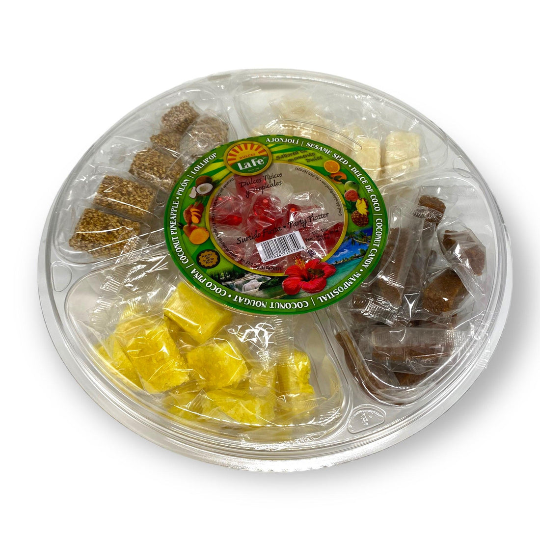 Dulces La Fe - Assorted Typical Sweets in a 30oz Party Bowl