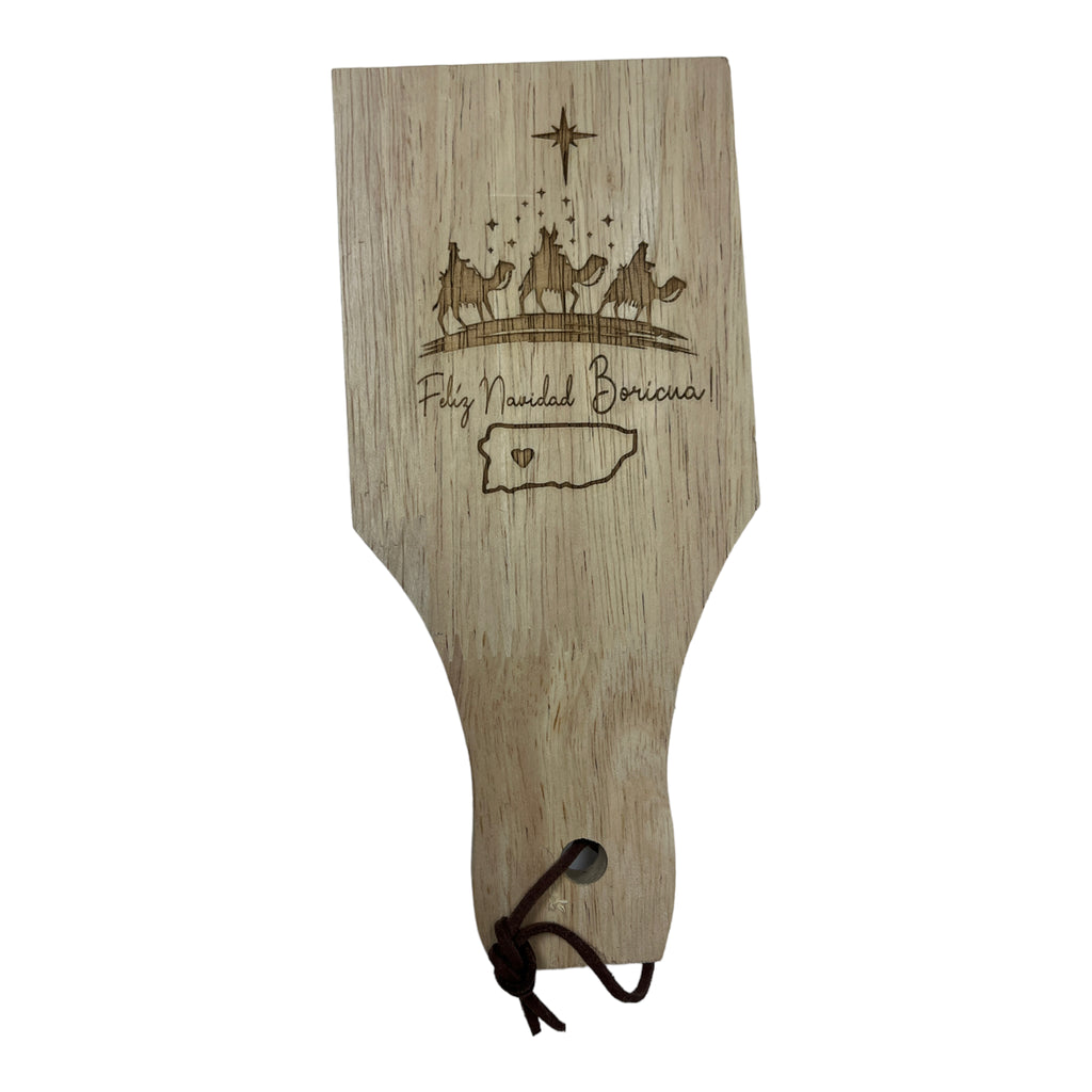 Tostoneras en Madera de Navidad - 8"