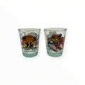 Souvenirs de Puerto Rico - Shot Glasses 2pcs (Variedad de estilos a escoger)
