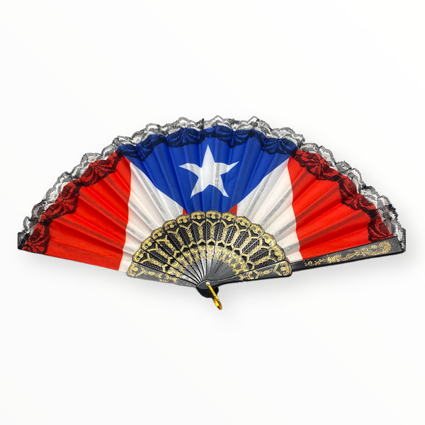 Souvenirs de Puerto Rico - Abanicos de Mano (3 estilos)
