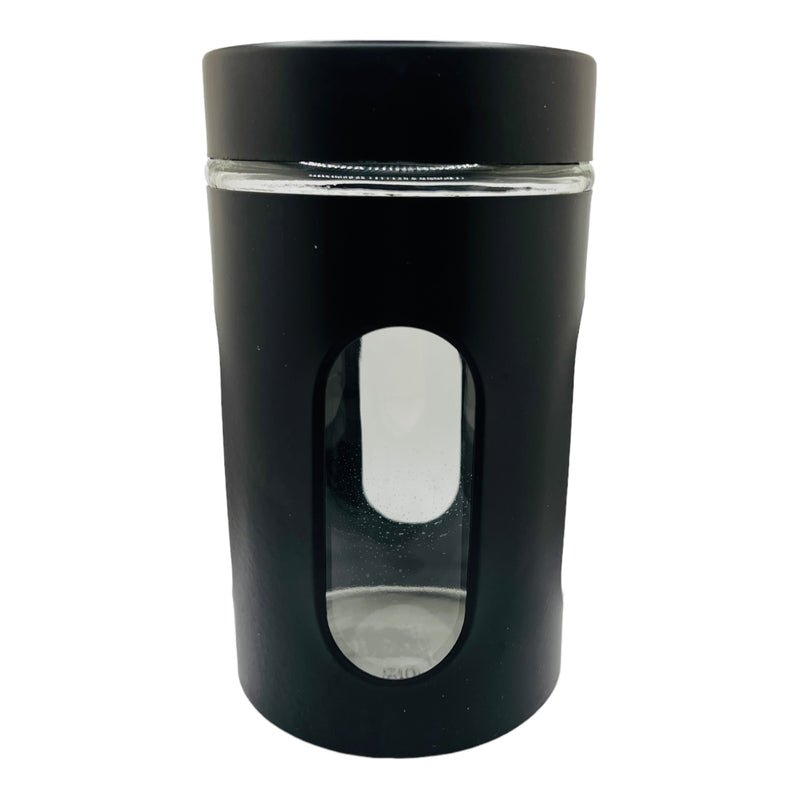 Glass Canister w/ Black Coating