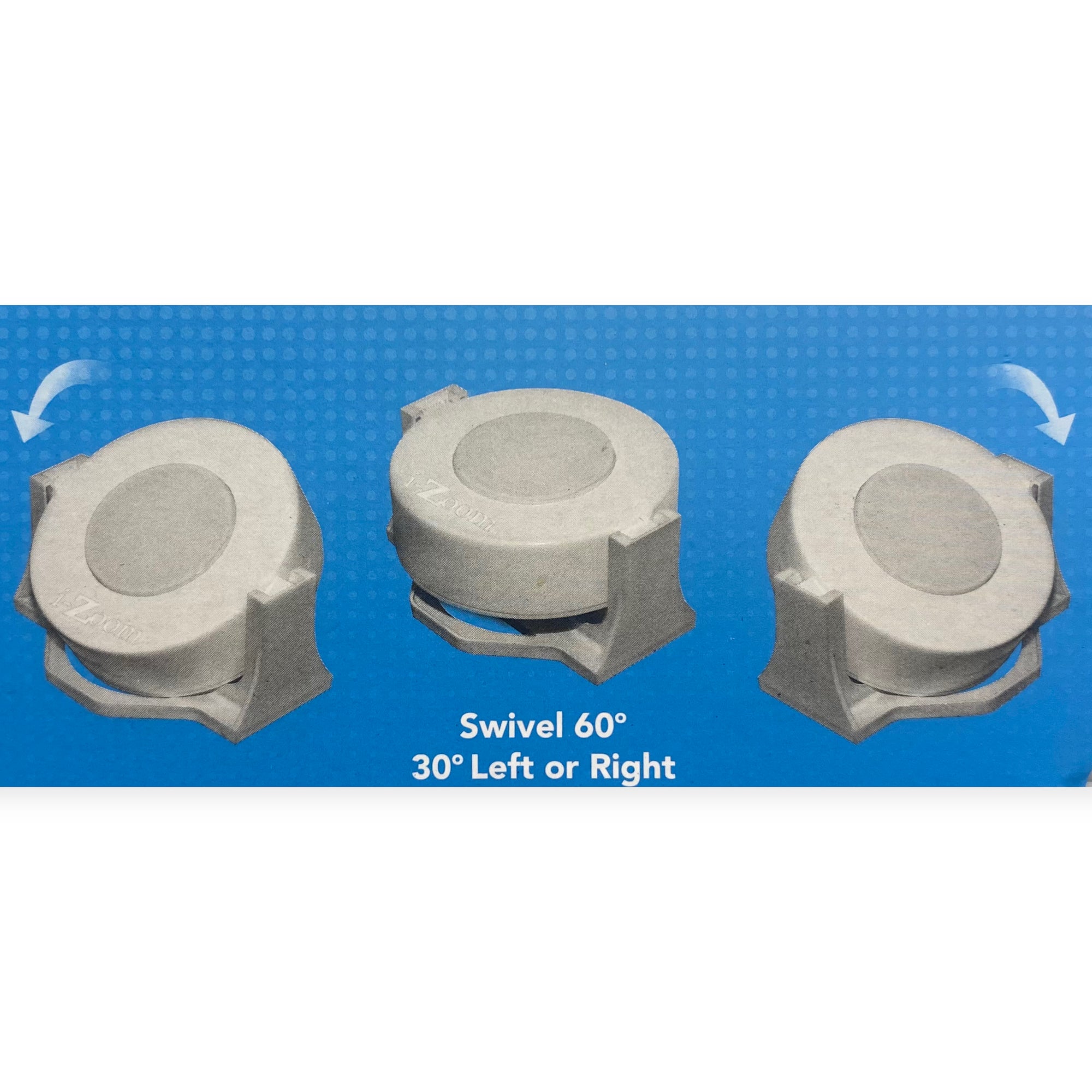 i-Zoom Rota8 Wireless Swivel Light 2 Pack (Control)