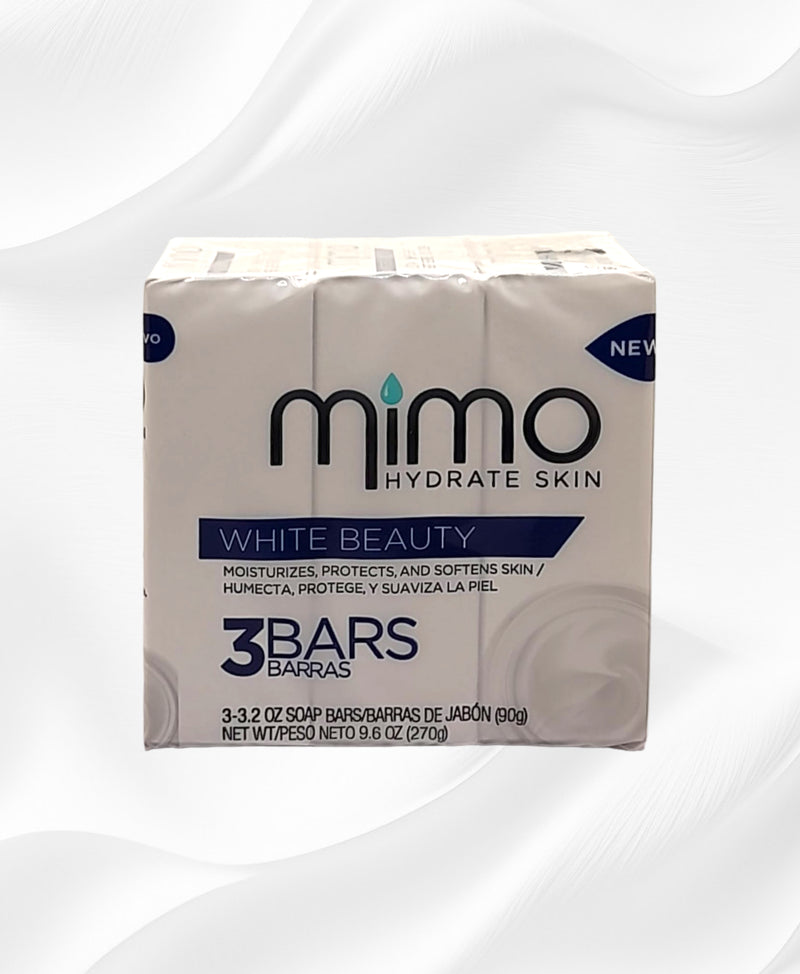 Jabón Mimo - White Beauty 3 Barras/9.6oz