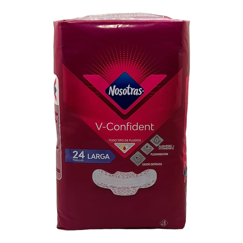 We 24 Pads Long V-CONFIDENT