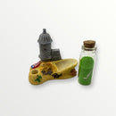 Puerto Rico Souvenirs - Pencil Cases with Bottle / Sentry Box (8.3cm)