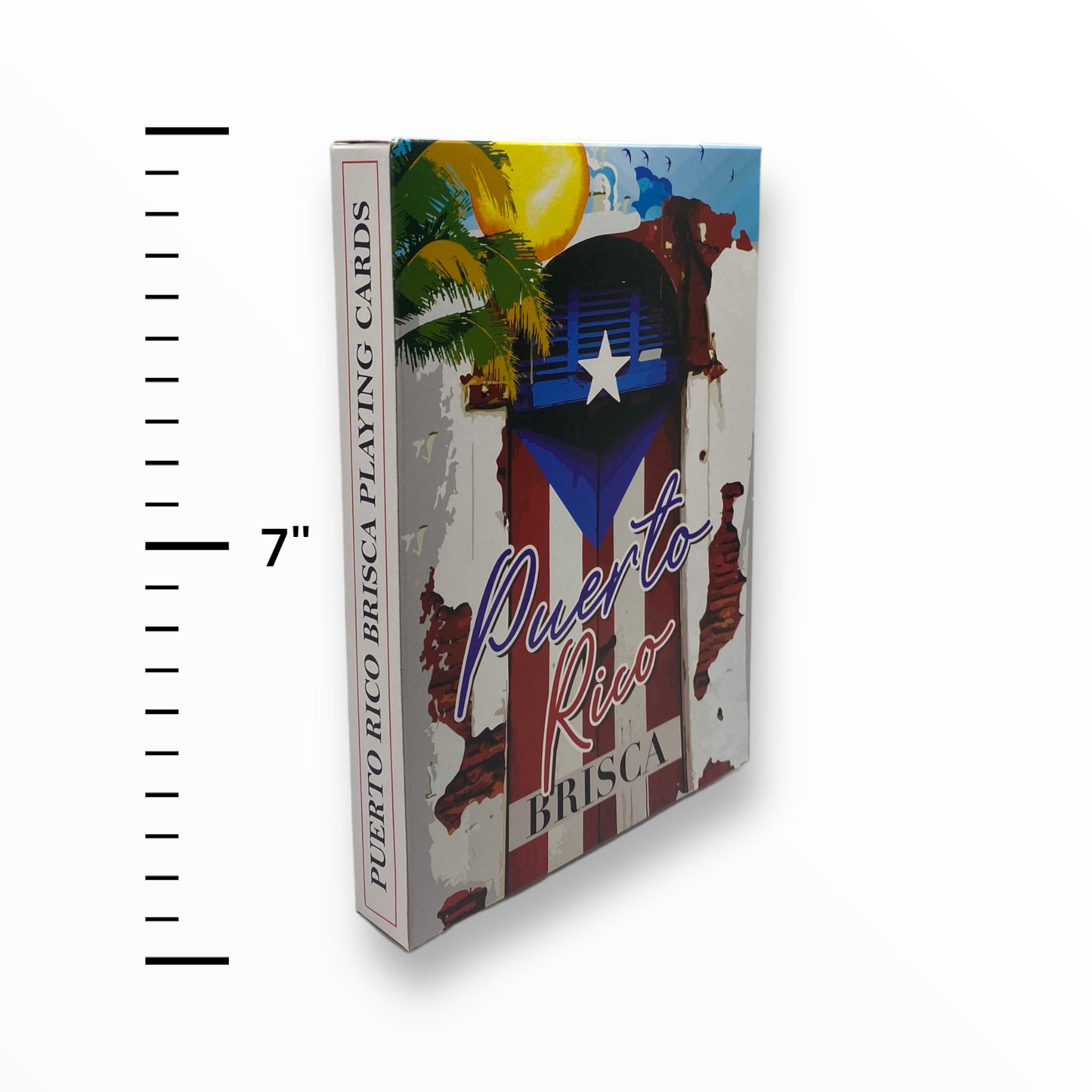 Puerto Rico Souvenirs - Briscas Size XLARGE