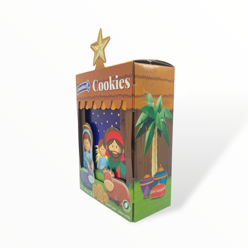 Colombina - Galletas Surtidas en Caja de Pesebre / Assorted Cookies 5.29oz