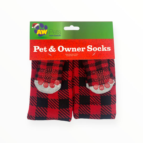 AW Pets - Pet & Owner Socks (High Quality) / Calcetines para Mascotas y Dueños