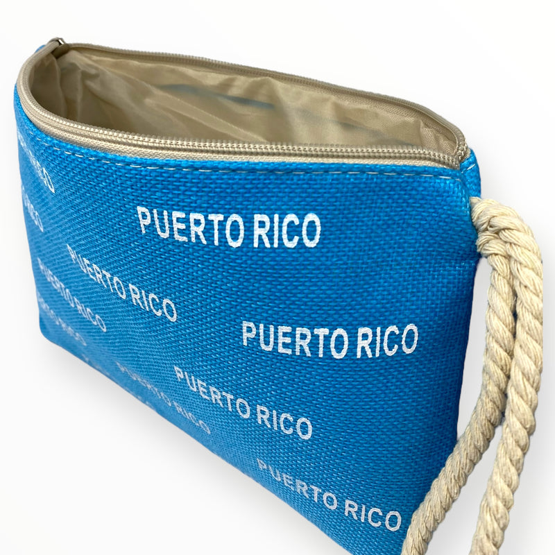 Souvenirs de Puerto Rico - Bolsa de Muñequera ''Puerto Rico'' (19x25cm)
