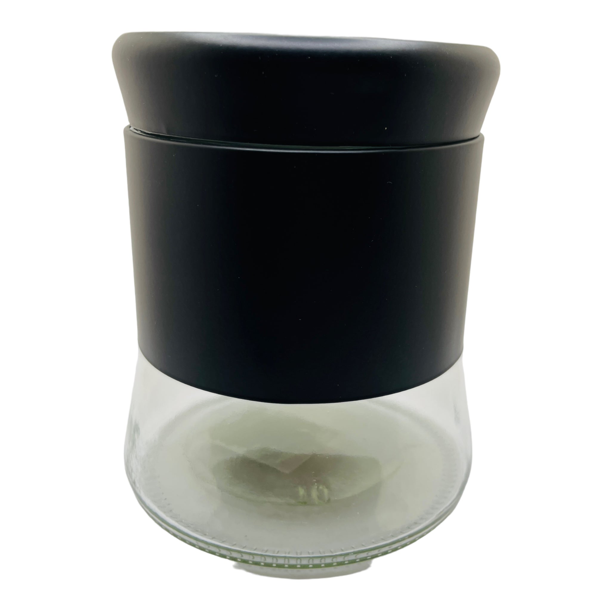 Glass Canister w/ Black Coating