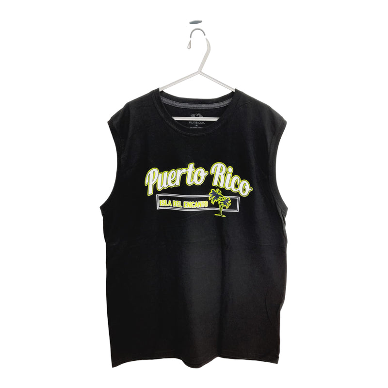 Souvenir de Puerto Rico - Sleeveless Shirts (Black)