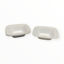 Plastic - White Square Bowl 6pcs/5oz
