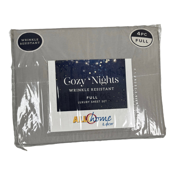 Cozy Nights - Luxury Sheet Set (Full)