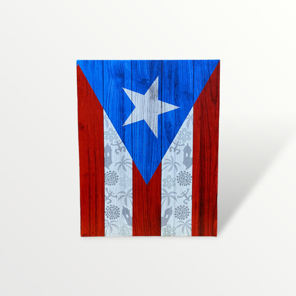 Souvenir de Puerto Rico - Cuadro en Canvas Pequeño