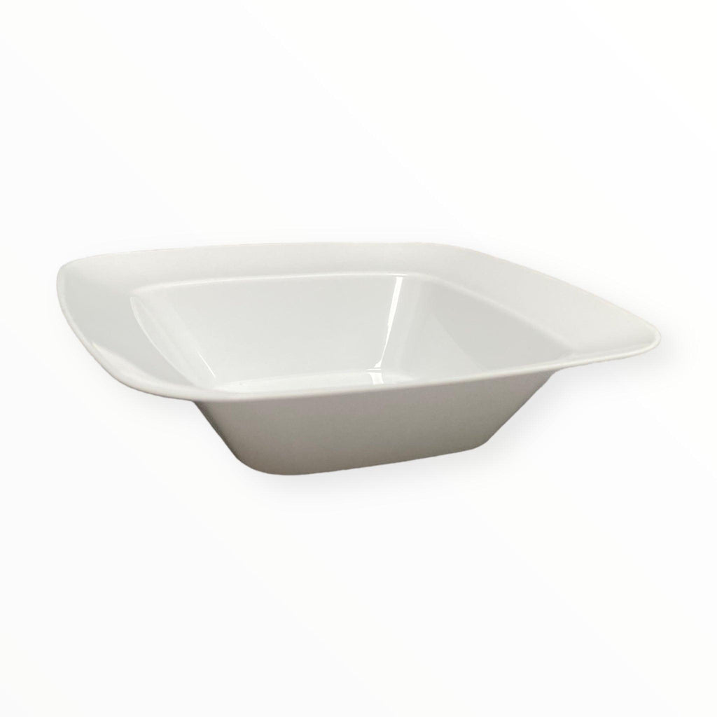 Plastique - Tazón Cuadrado Blanco 6pcs/5oz