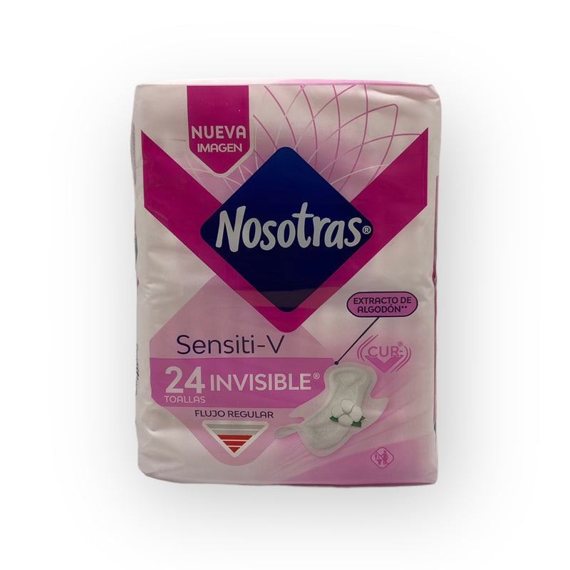 Us Sensiti-V 24 pads INVISIBLE