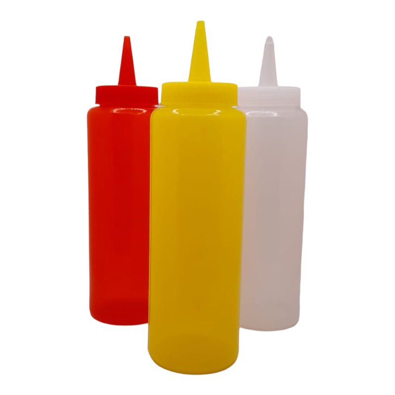 Ketchup and Mustard Dispenser Set (3 Pack)