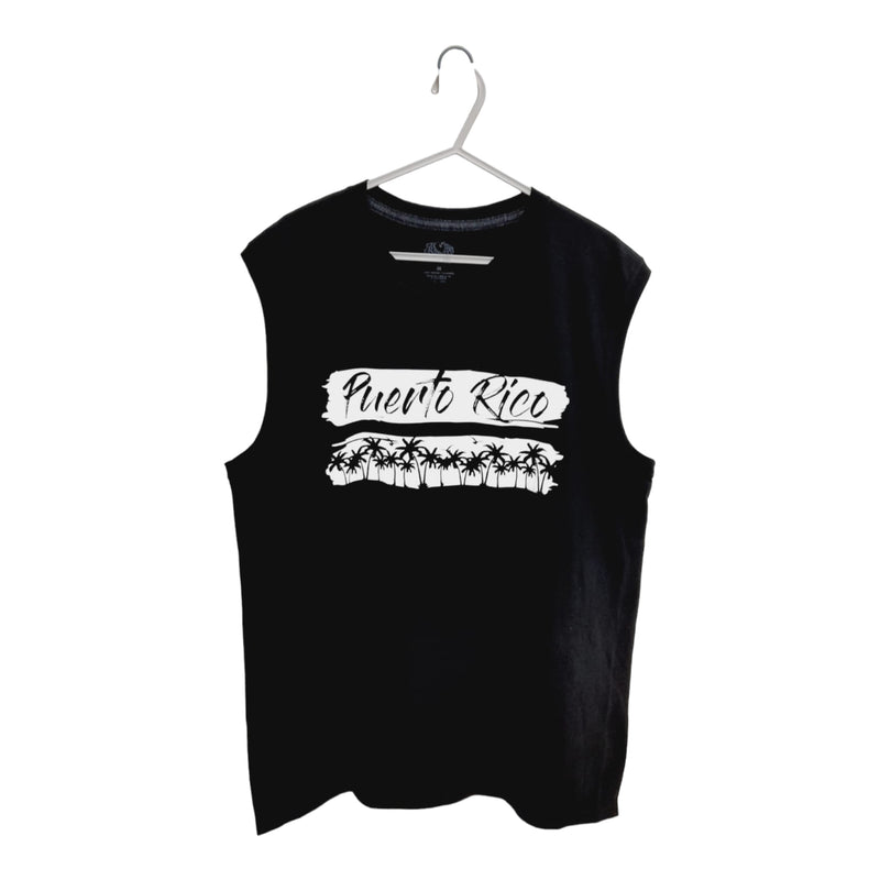 Souvenir de Puerto Rico - Sleeveless Shirts (Black)
