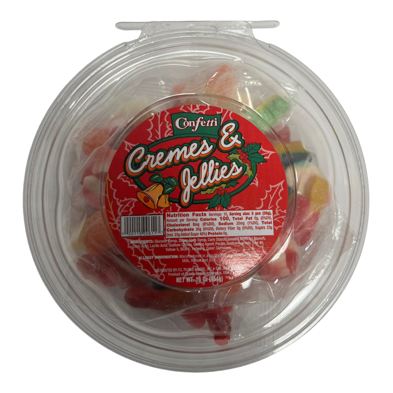 Confetti - Cremes and Jellies