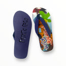 Souvenir from Puerto Rico - Sandals with the word "Puerto Rico" on the back (D)