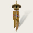 Puerto Rican Souvenirs - Bamboo Rattles with House (Wind Chimes)