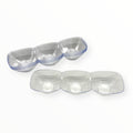 Plastique - Bandeja Triple para Dulces 6pcs (Appetizers)