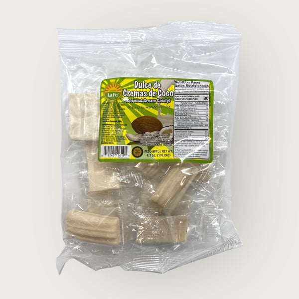 Dulces La Fe - Coconut Cream Candy 4.7oz (Coconut Cream Candy)