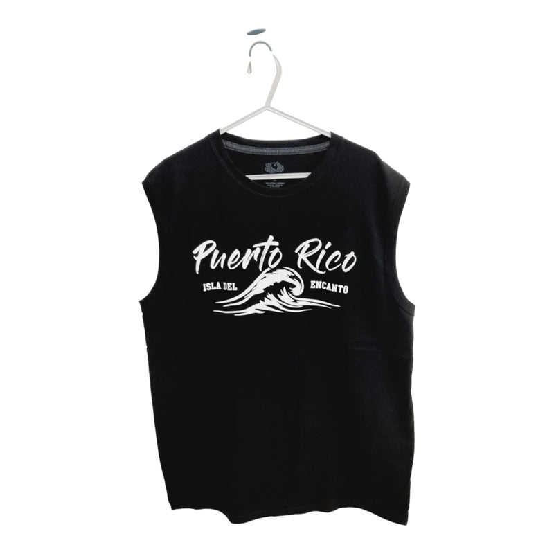 Souvenir de Puerto Rico - Sleeveless Shirts (Black)
