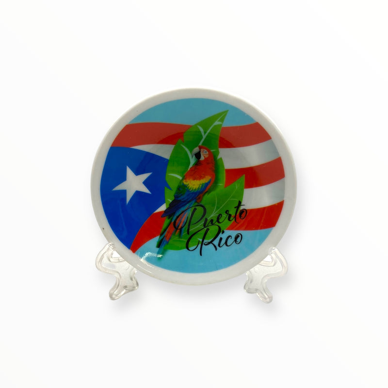 Souvenirs de Puerto Rico - Plato Decorativo con Stand (Variedad)