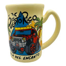 Souvenir de Puerto Rico - Taza Grande con Relieve