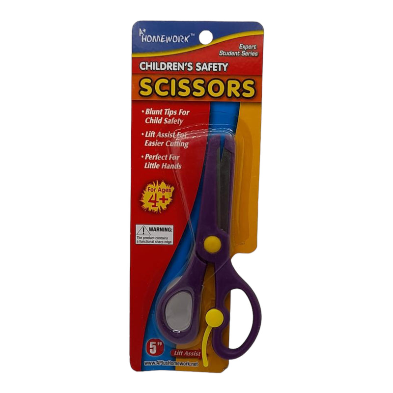 A+ Homework - Scissors 5" (Children's Safety)