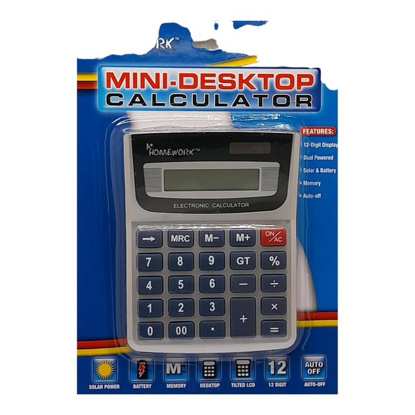 A+ Homework - Mini Desktop Calculator (5 Features)