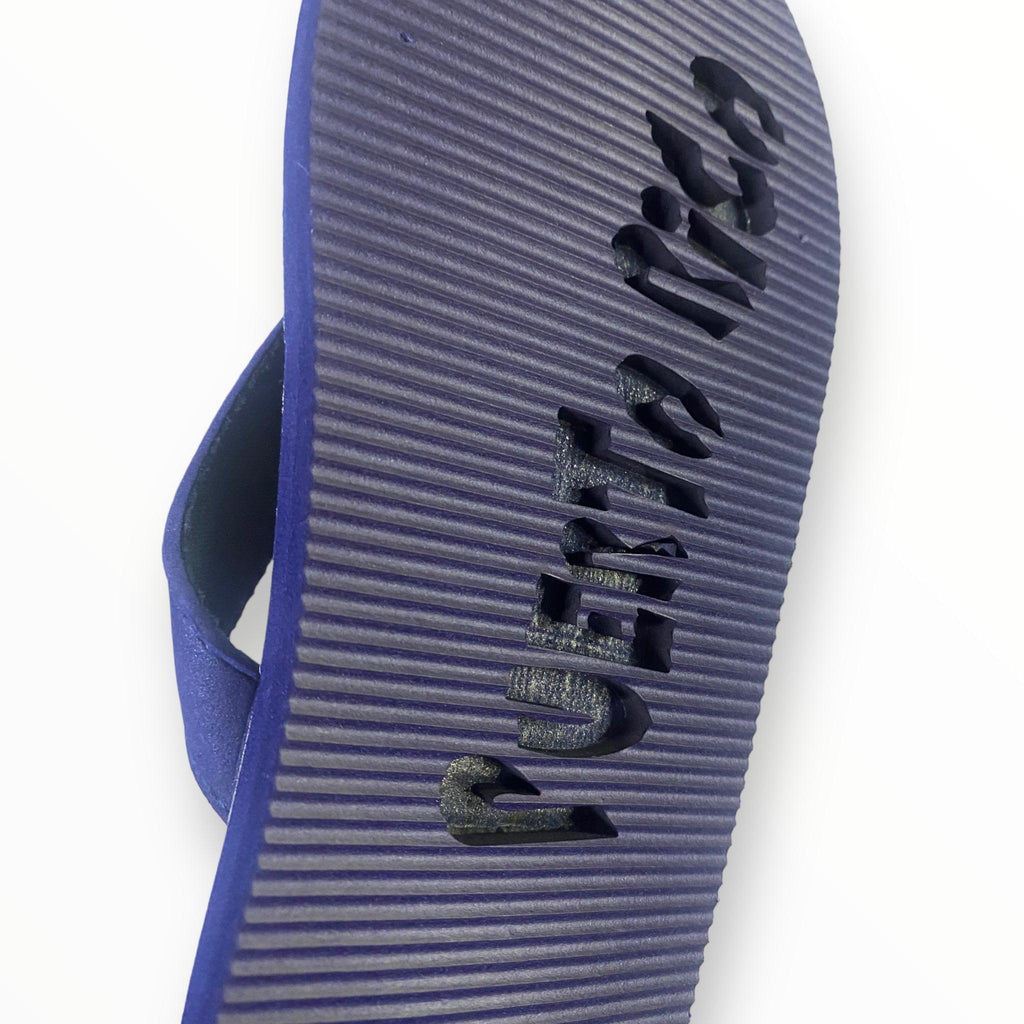 Souvenir de Puerto Rico - Sandalias Con Palabra ''Puerto Rico'' En Parte Posterior (B)
