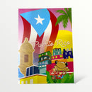 Souvenir de Puerto Rico - Cuadro en Canvas Grande