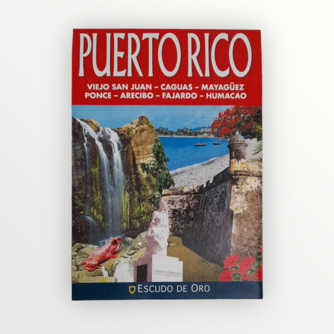 Souvenir from Puerto Rico - Puerto Rico Tourist Map