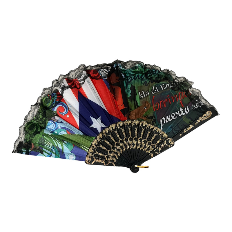 Souvenirs de Puerto Rico - Abanicos de Mano