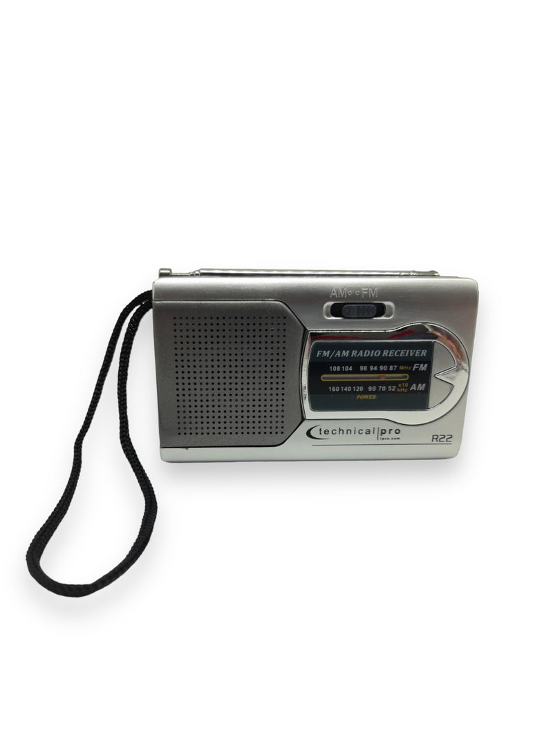 AM/FM Radio Portable Speaker With Headphone Output