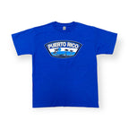 Souvenirs de Puerto Rico - T-Shirts/Camisetas Azules 2 Estilos (Circulan Pequeñas)