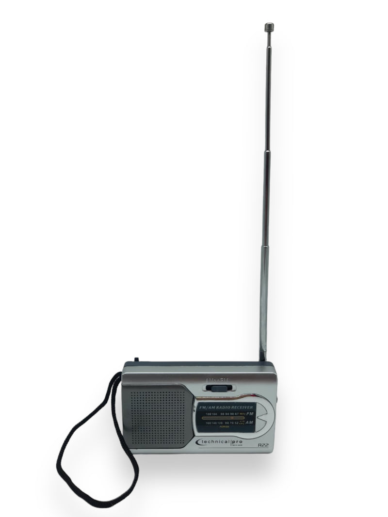 AM/FM Radio Portable Speaker With Headphone Output