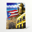 Souvenir de Puerto Rico - Cuadro en Canvas Grande