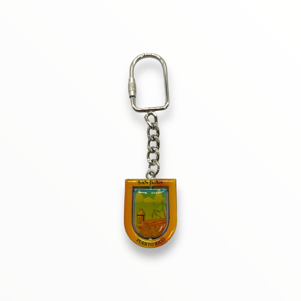 Puerto Rico Souvenirs - Keychains with Metal Clasp (Variety)