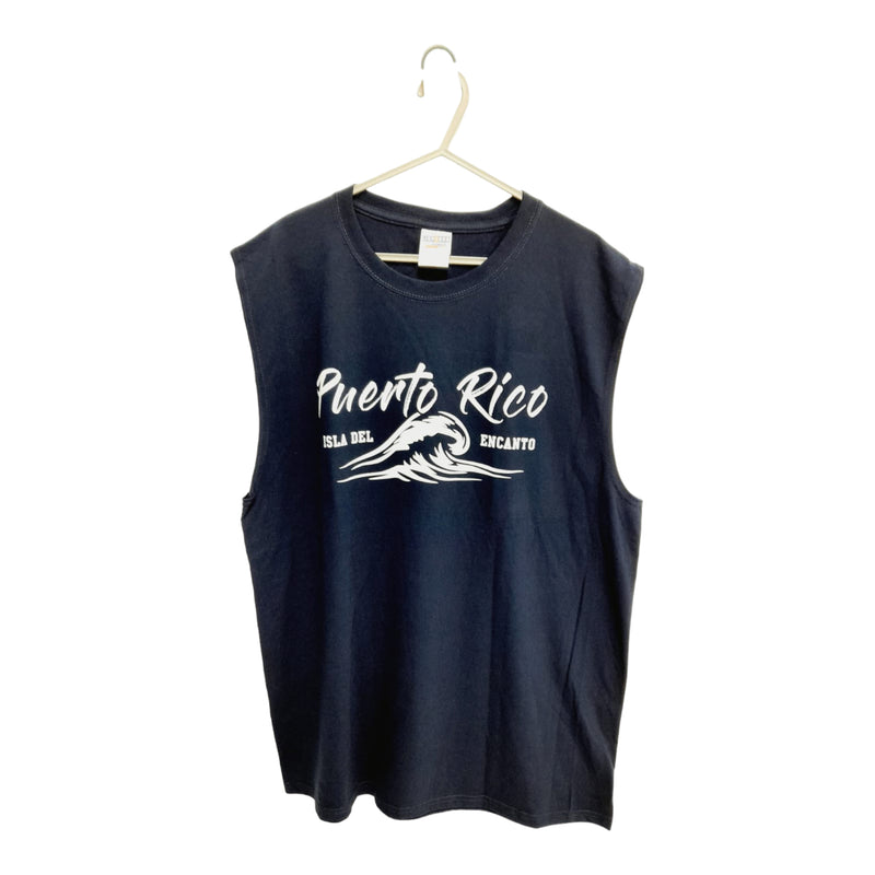 Souvenir de Puerto Rico - Sleeveless Shirts (Blue)