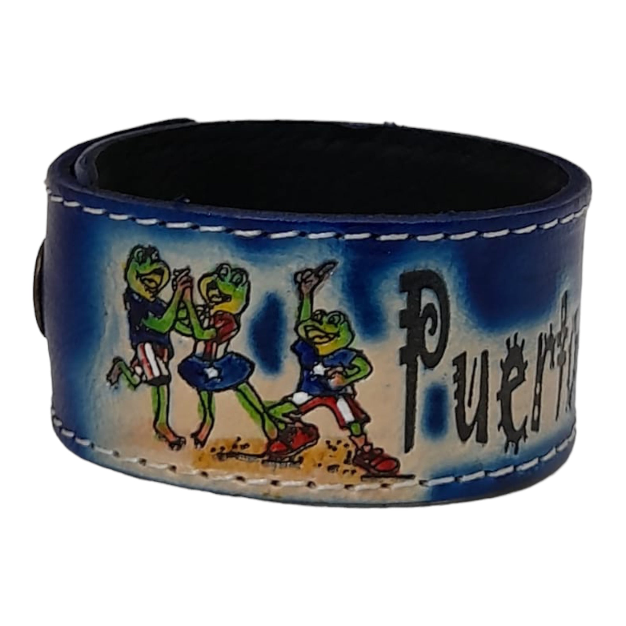 Souvenir de PR - Pulsera de Cuero (Large)