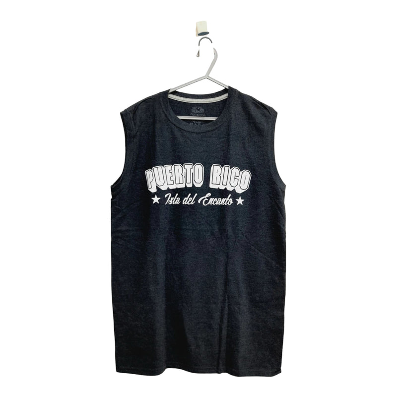 Souvenir de Puerto Rico - Sleeveless Shirts (Black)