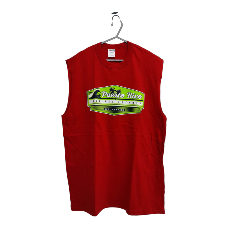 Souvenir de Puerto Rico - Sleeveless Shirts (Red)