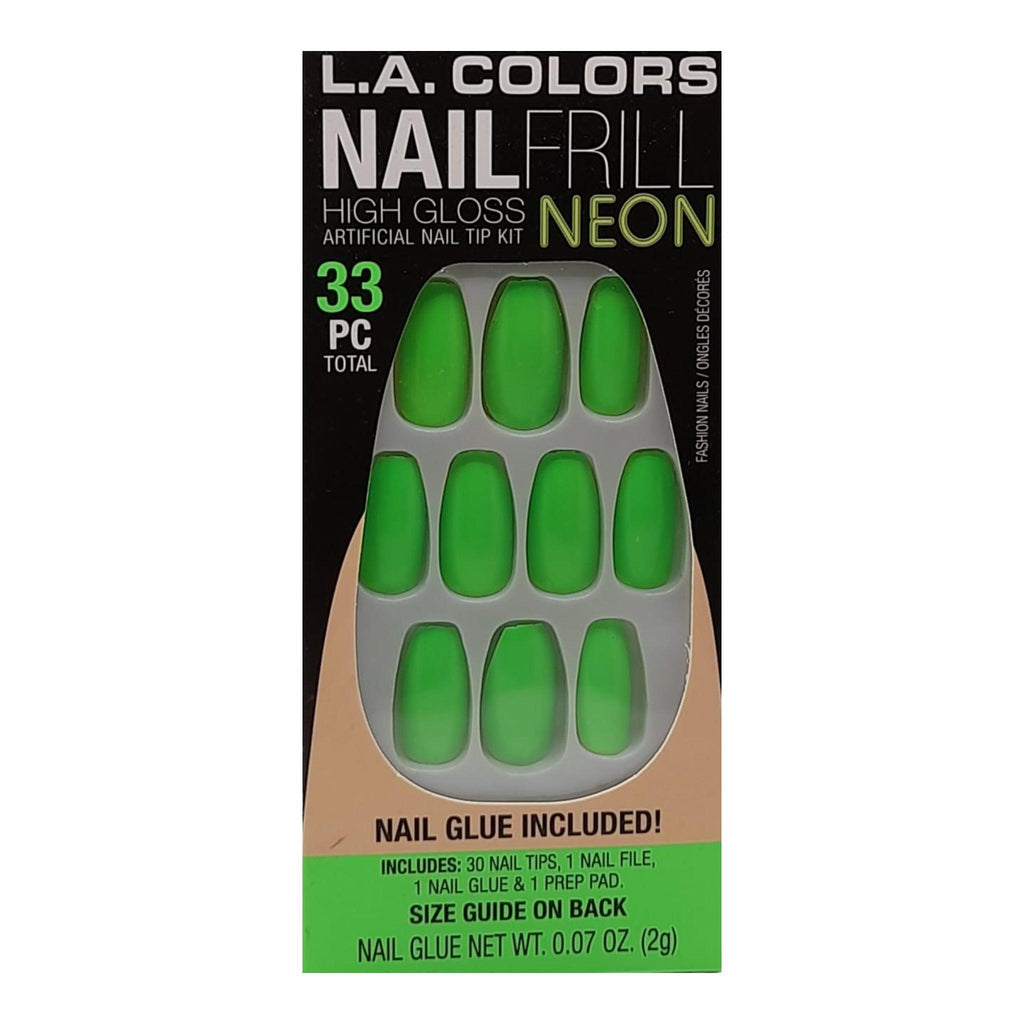 Nail Frill - 33 Piece Nail Kit Neon