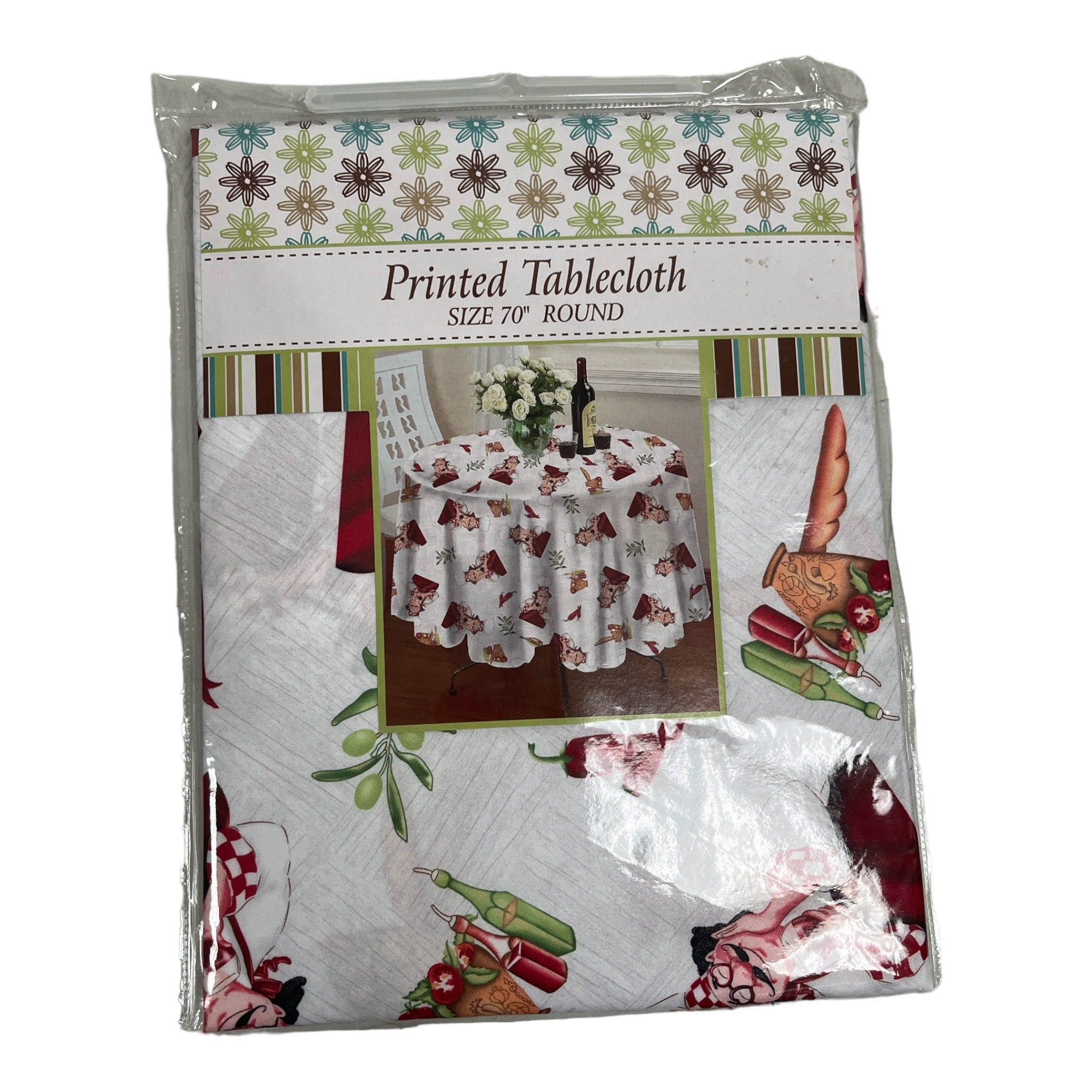 Printed Tier and Swag Set - Printed Tablecloth (6 estilos)