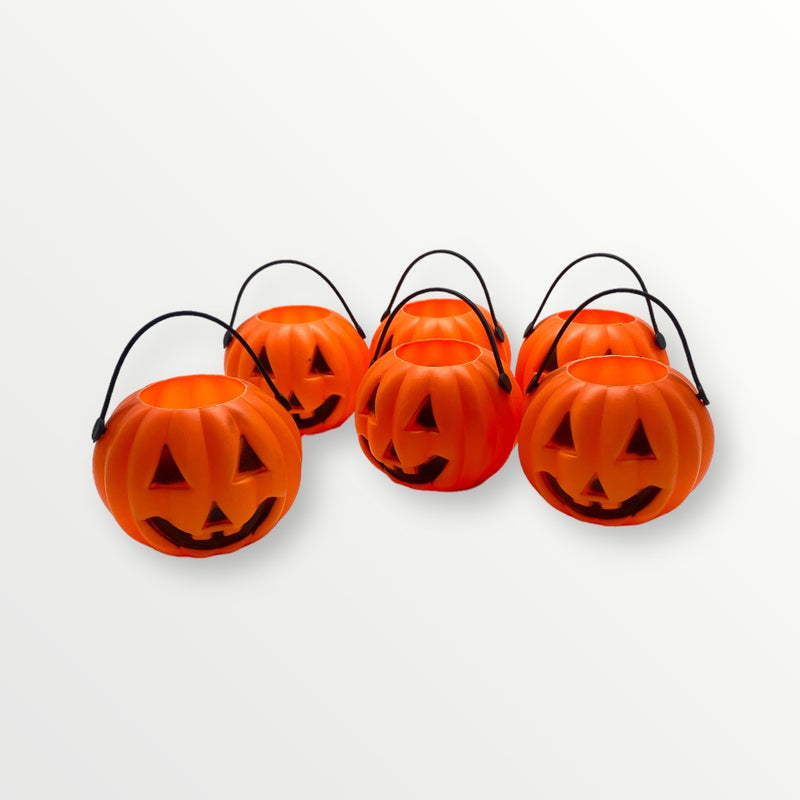 Halloween Day - Mini Cestas de Calabazas 6pcs