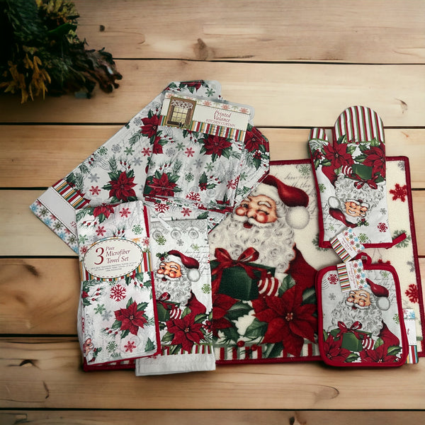 Christmas Decor Bundle - Christmas Santa Amapola Collection